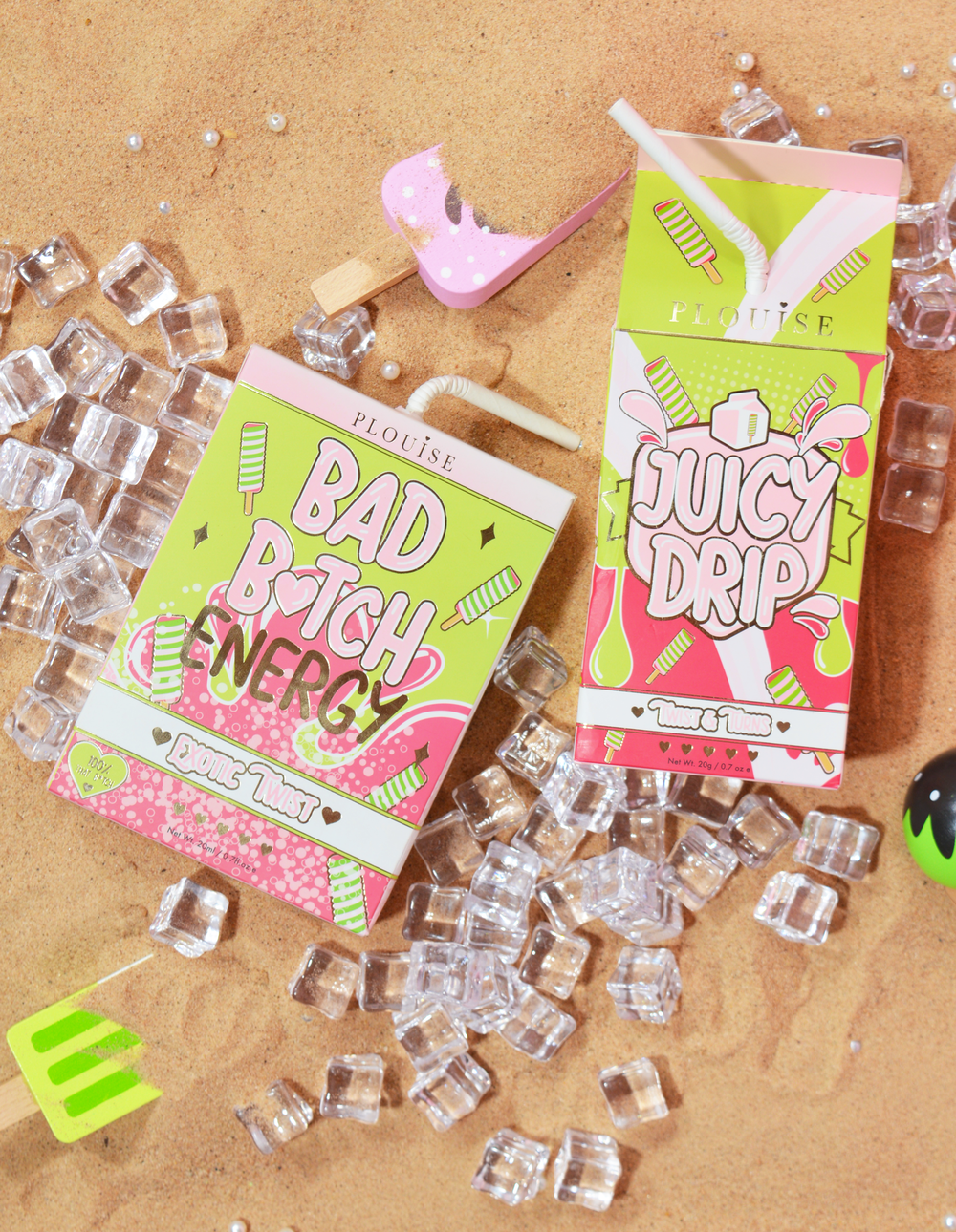 Duo pour les lèvres énergétiques Bad Bitch et Juicy Drip