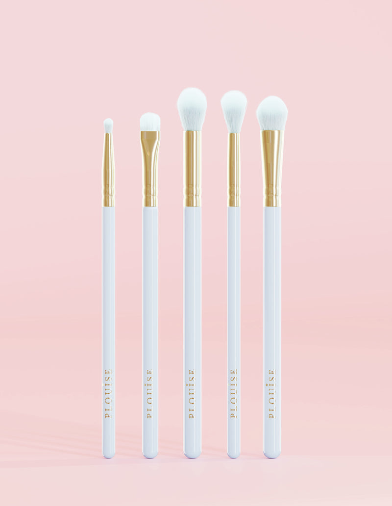 Conjunto de pincéis para olhos azuis de 5 peças Flawless Flakes