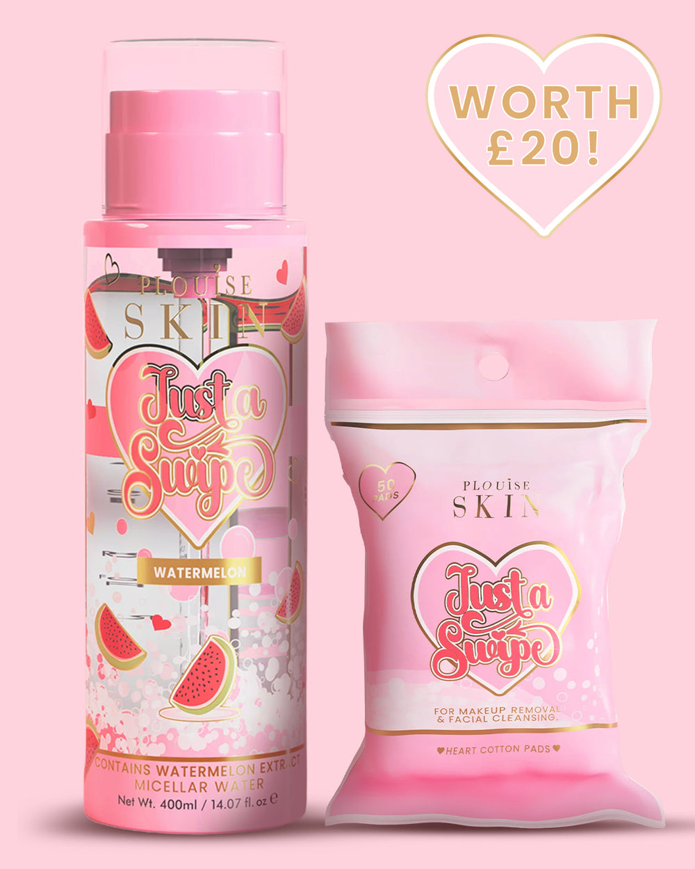 The Ultimate Cleanse Micellar Water & Cotton Pad Duo
