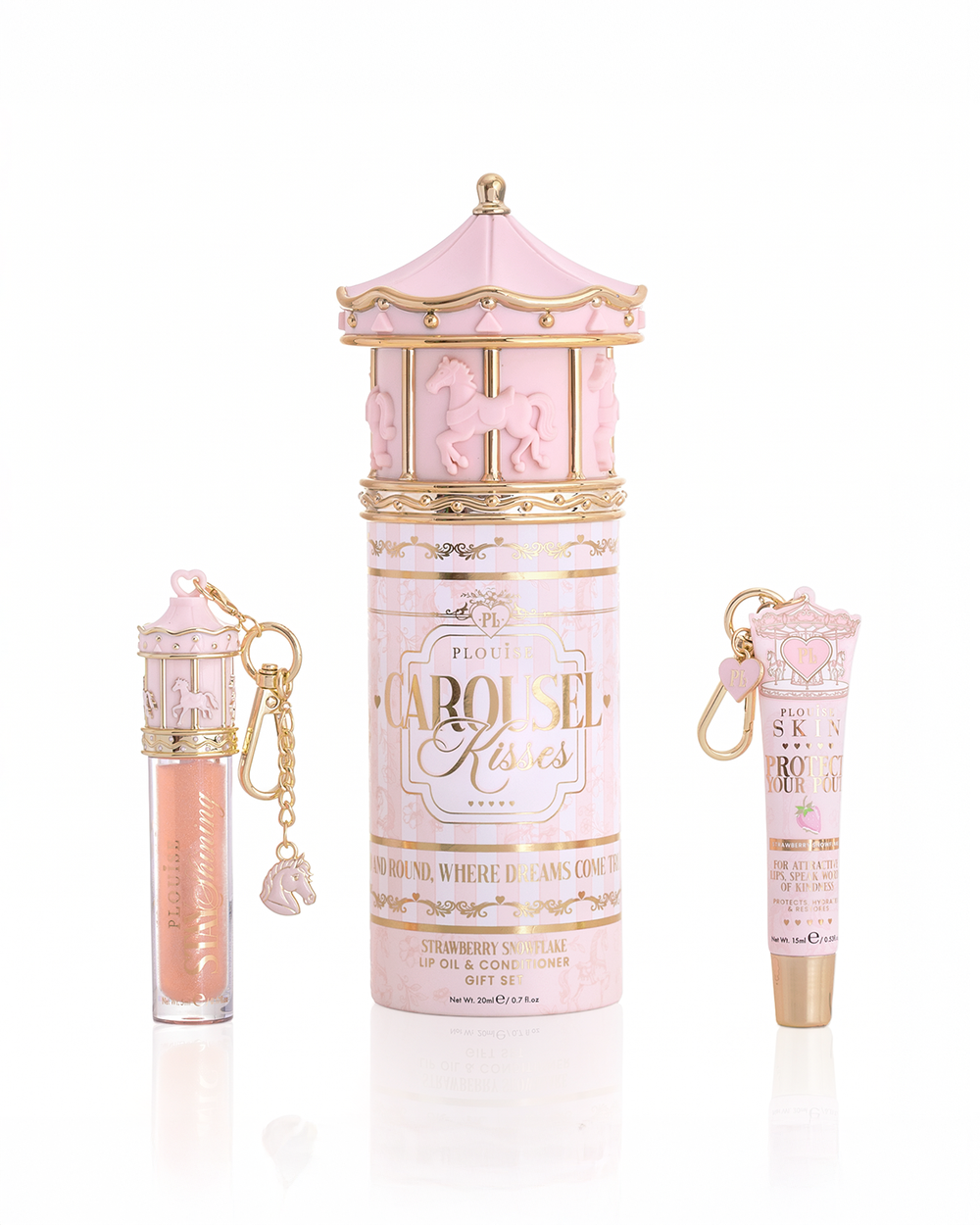 Carousel Kisses Lip Duo 和吊饰礼品套装预购