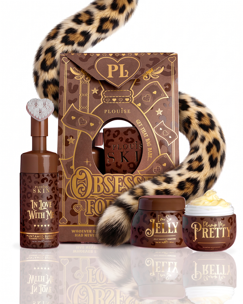 Cheetah Obsessed For Less Cleanse & Moisturise Set