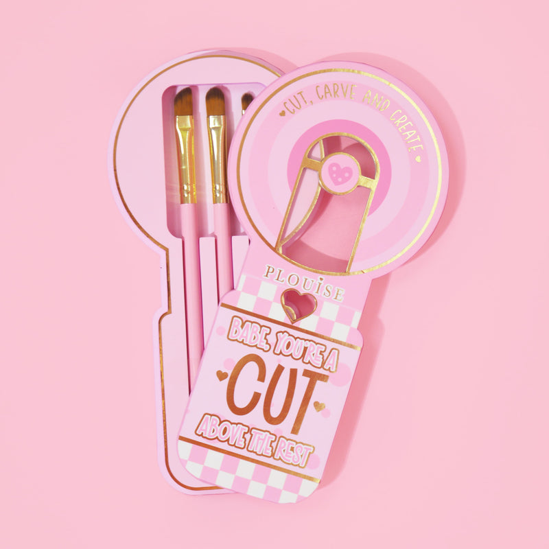 Cut Above The Rest 3-Piece Cut Crease Brush Set
