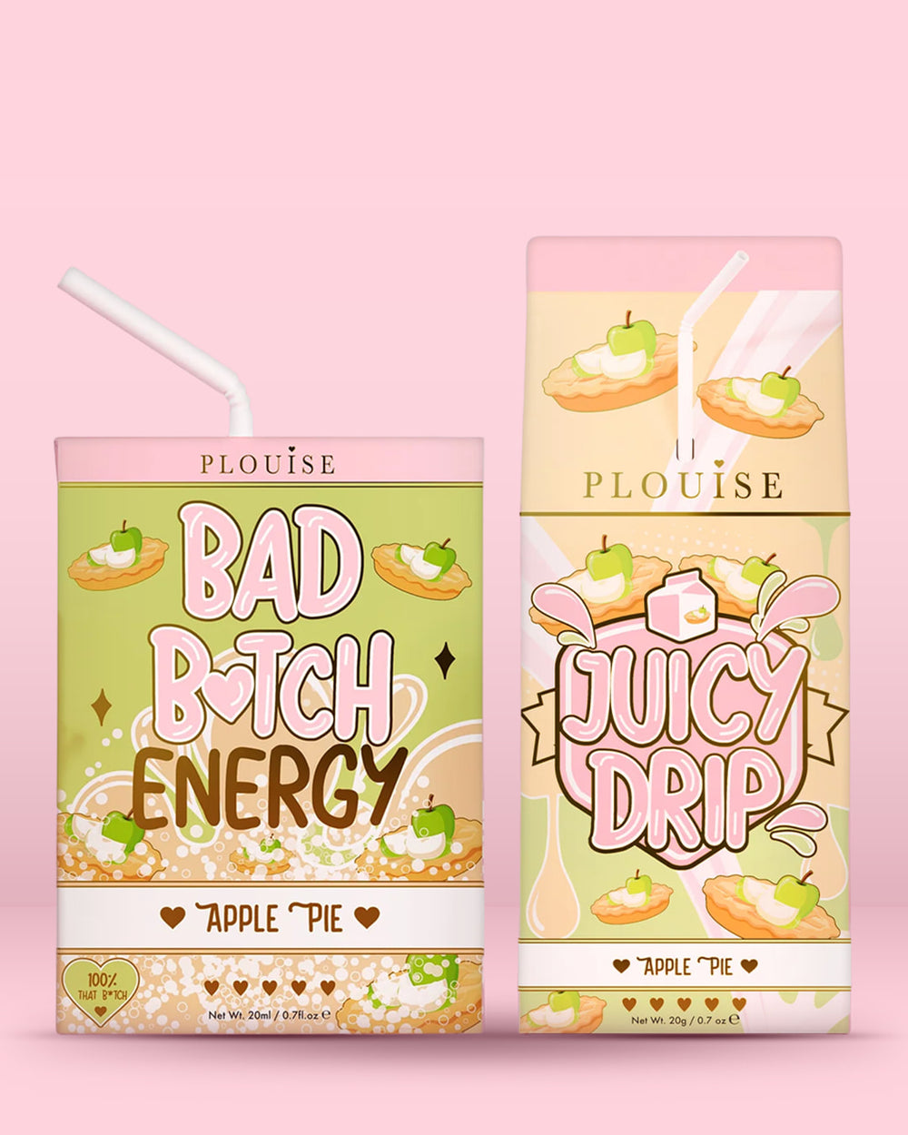 Duo pour les lèvres énergétiques Bad Bitch et Juicy Drip