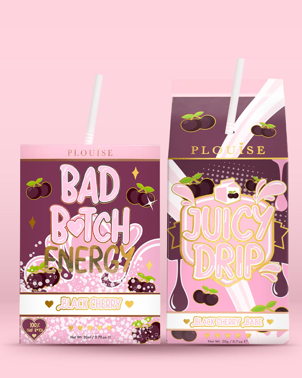 Duo pour les lèvres énergétiques Bad Bitch et Juicy Drip