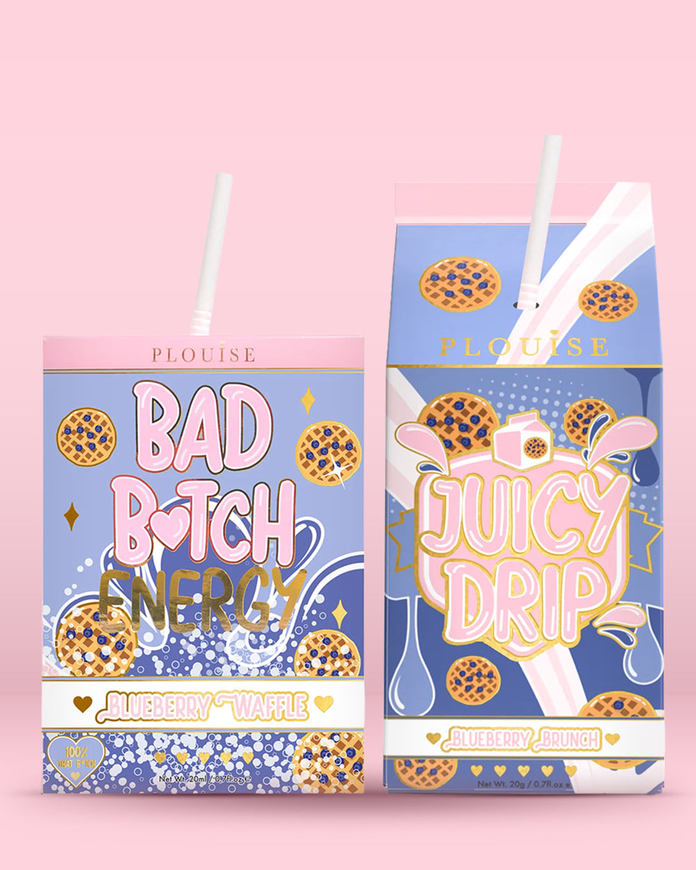 Duo pour les lèvres énergétiques Bad Bitch et Juicy Drip