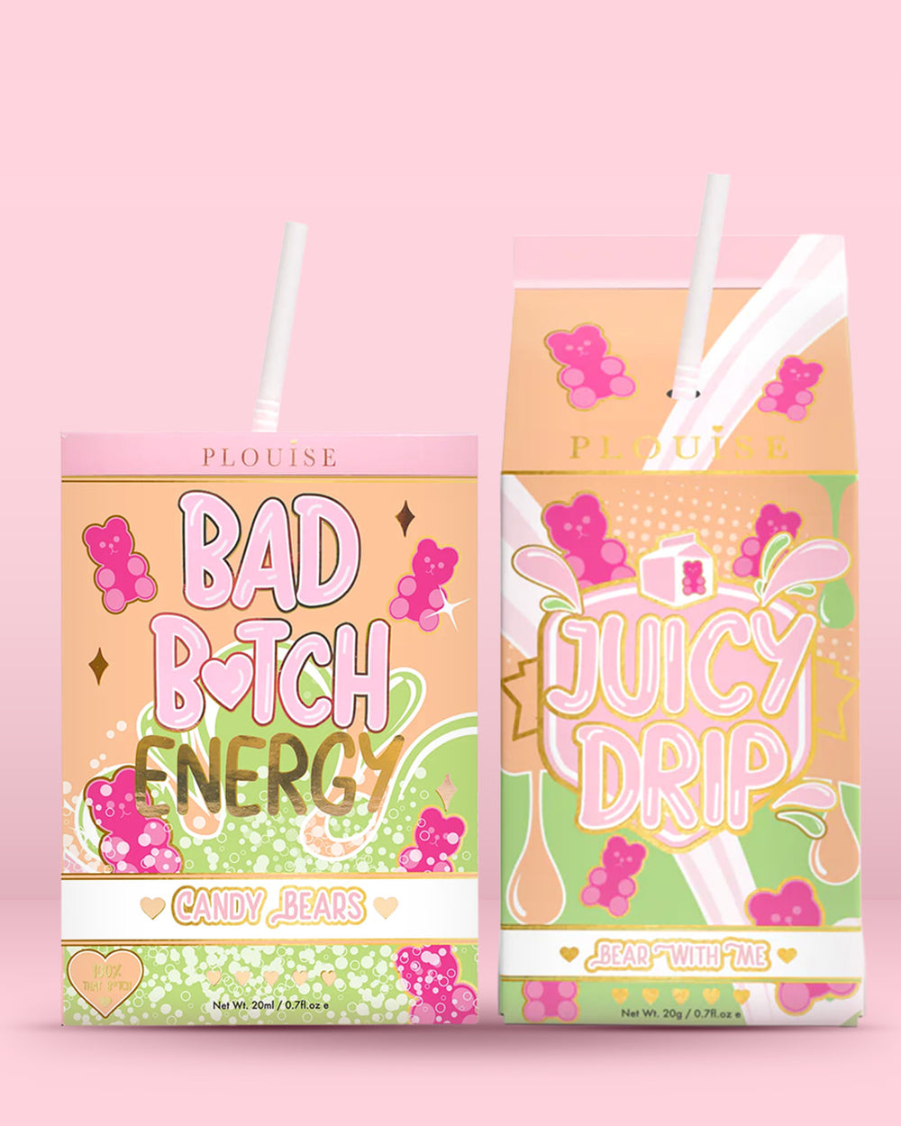 Duo pour les lèvres énergétiques Bad Bitch et Juicy Drip