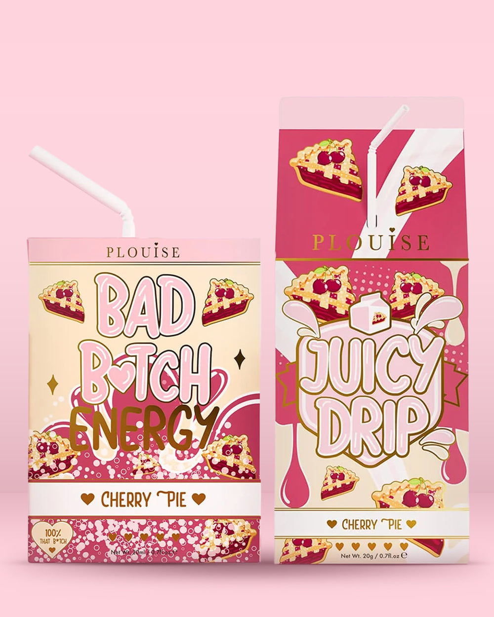 Duo pour les lèvres énergétiques Bad Bitch et Juicy Drip