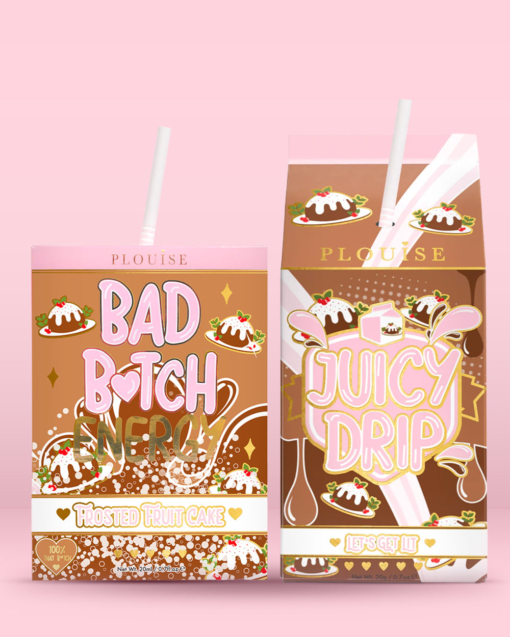 Duo pour les lèvres énergétiques Bad Bitch et Juicy Drip