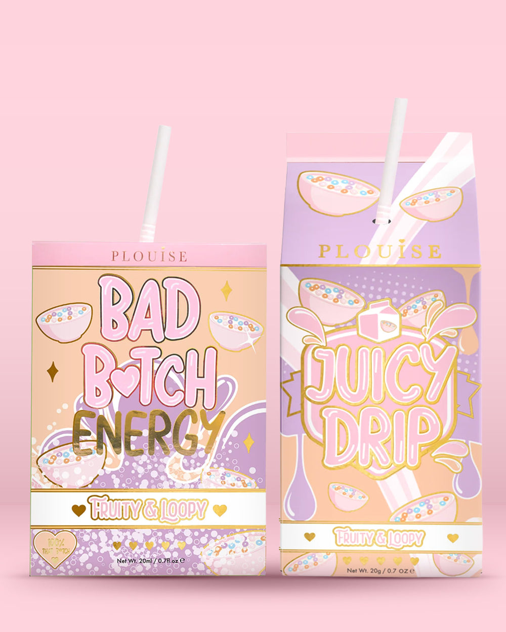 Duo pour les lèvres énergétiques Bad Bitch et Juicy Drip