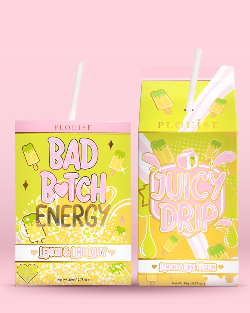 Duo pour les lèvres énergétiques Bad Bitch et Juicy Drip