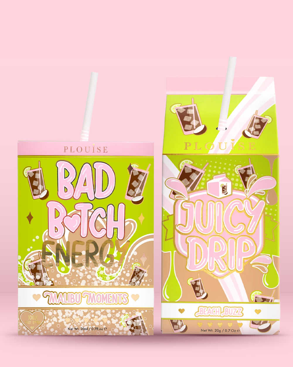 Duo pour les lèvres énergétiques Bad Bitch et Juicy Drip