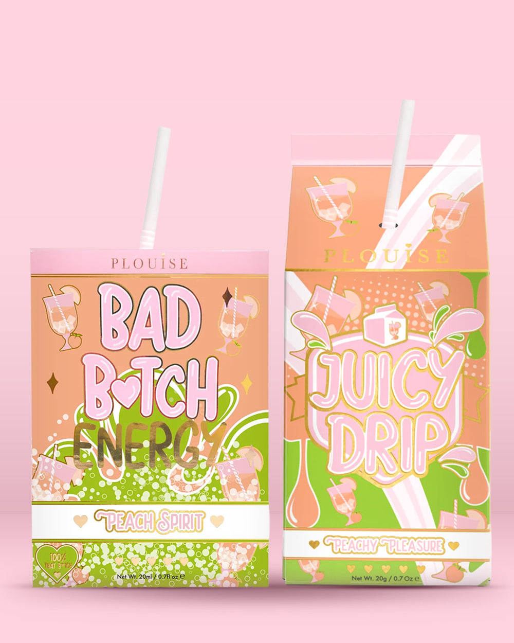 Duo pour les lèvres énergétiques Bad Bitch et Juicy Drip