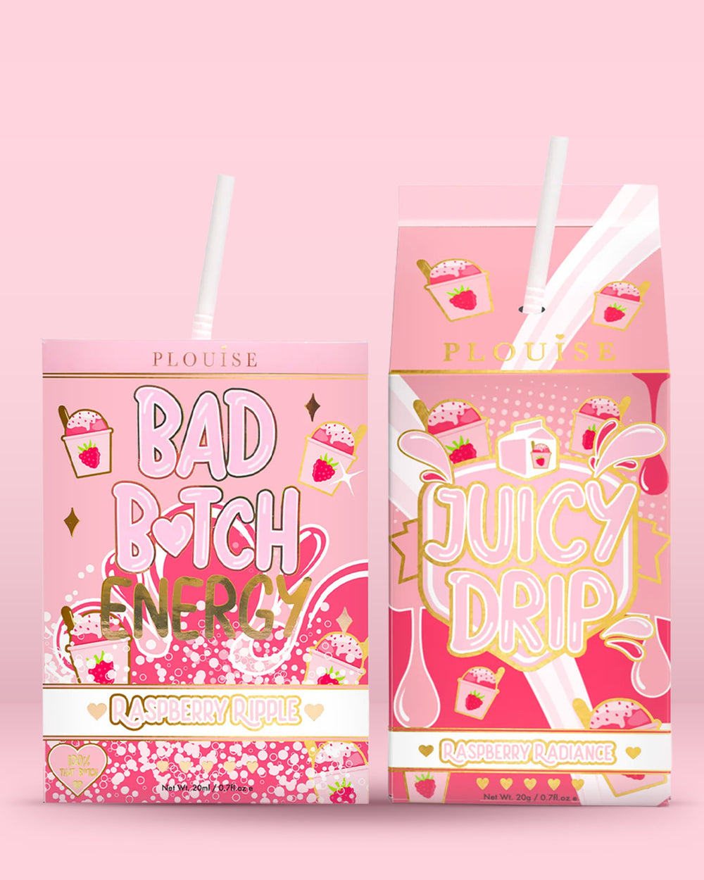 Duo pour les lèvres énergétiques Bad Bitch et Juicy Drip