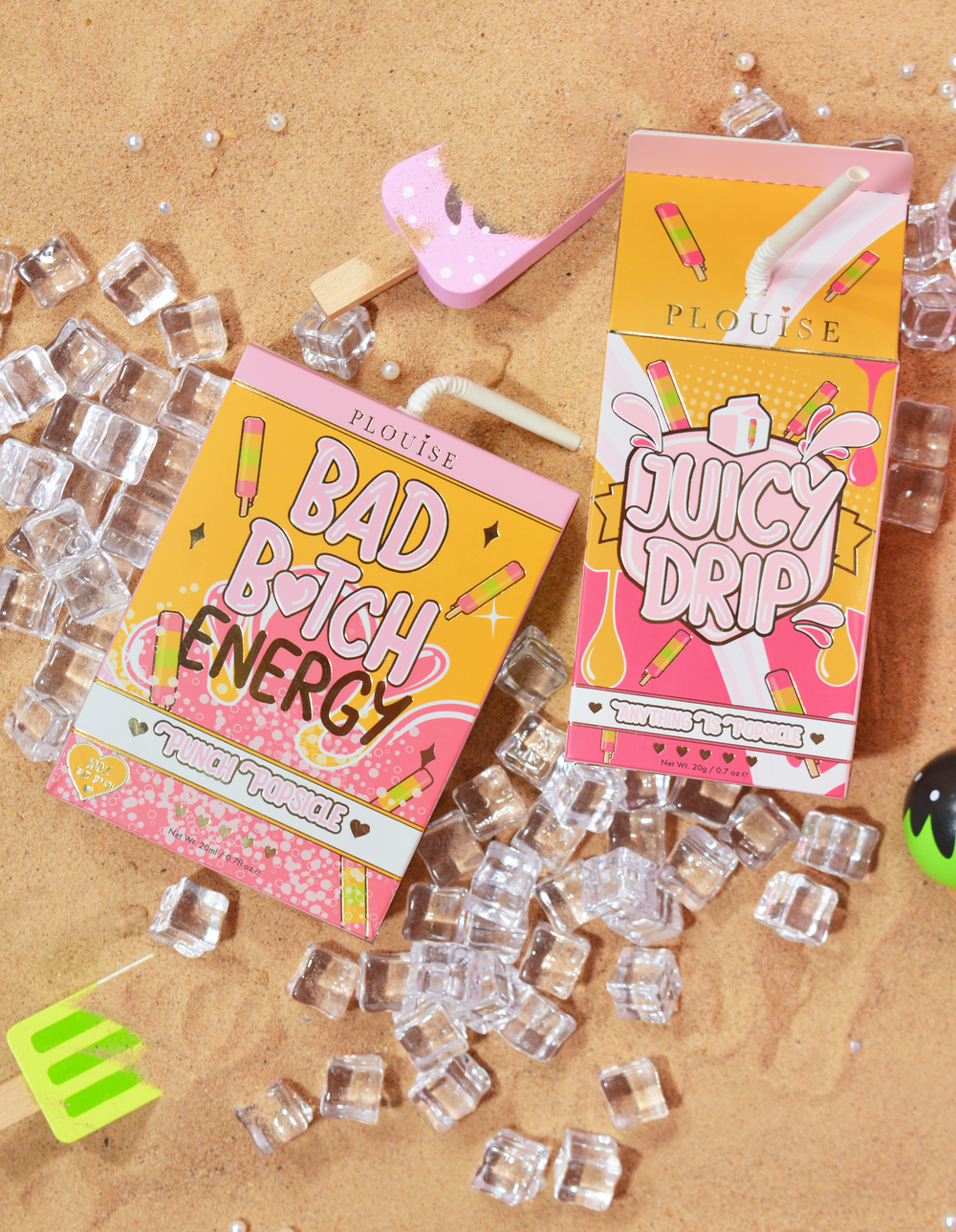 Duo pour les lèvres énergétiques Bad Bitch et Juicy Drip