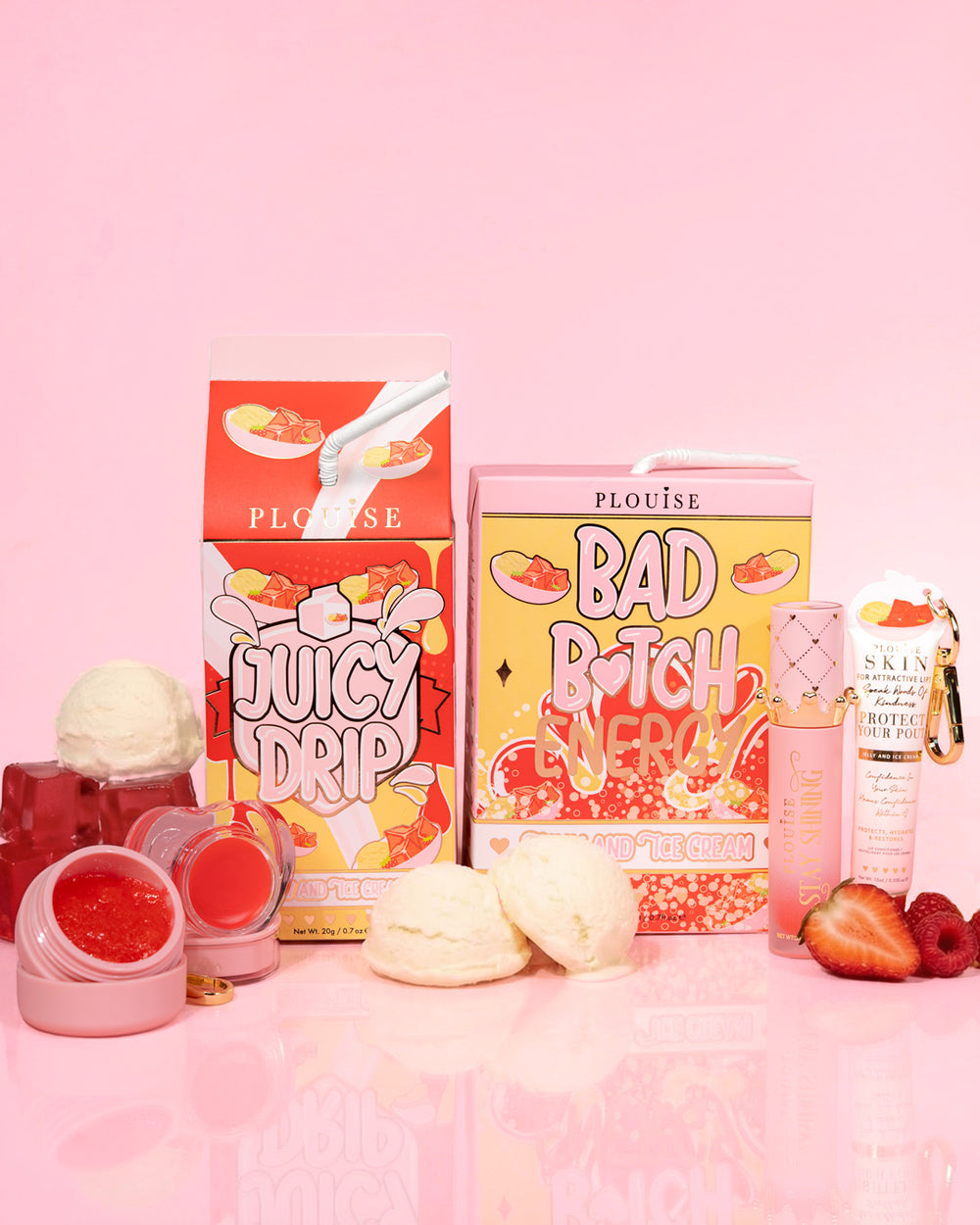Duo pour les lèvres énergétiques Bad Bitch et Juicy Drip