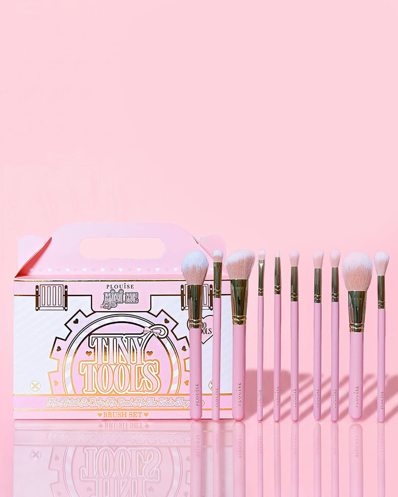 Tiny Tools 10-teiliges Make-up-Pinsel-Set für Anfänger
