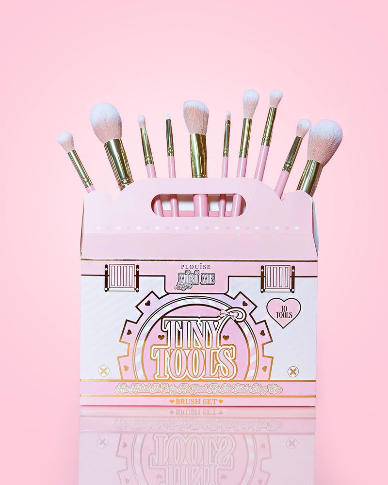 Tiny Tools 10-teiliges Make-up-Pinsel-Set für Anfänger