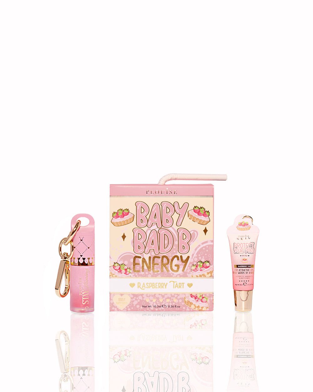 Sommerservert søtt - Pack Your Shit & Go Raspberry Tart koffertpakke