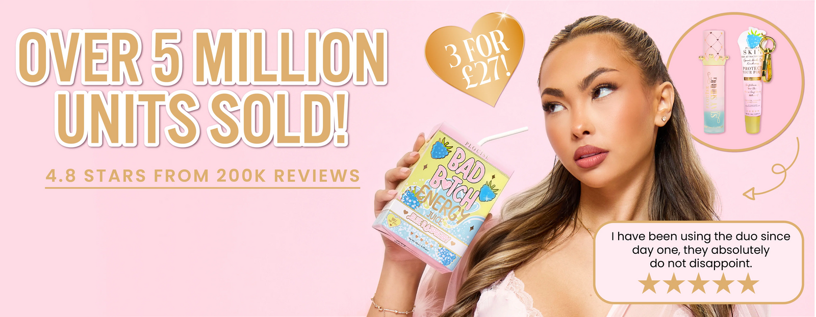 Bad B*tch Energy Juice — Blue Raspberry. 3 for £27 across all Bad B*tch Energy. Bestseller.