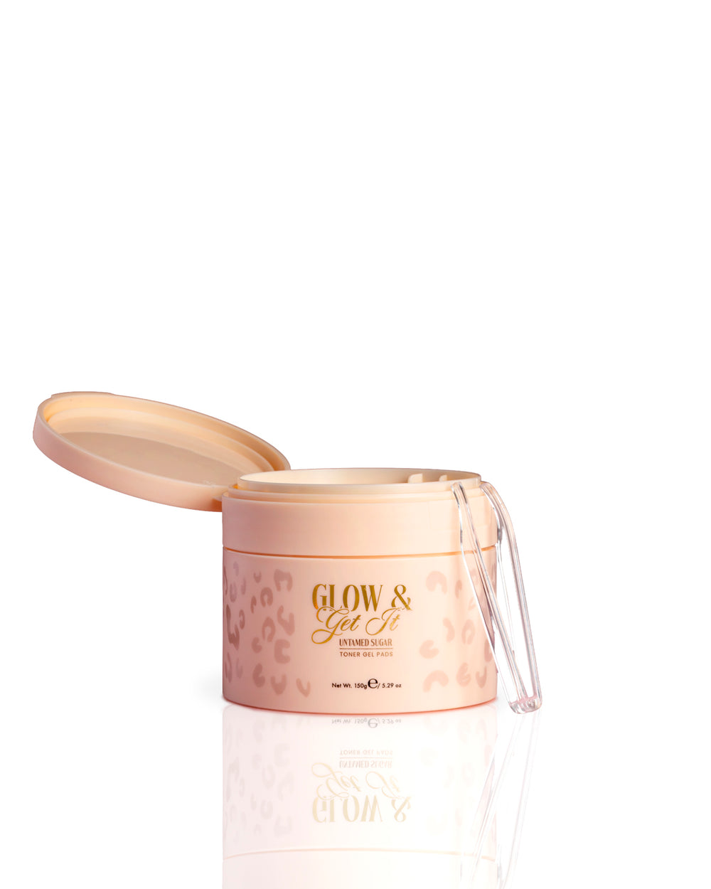 Almofadas de toner em gel de colágeno Cheetah Glow & Get It