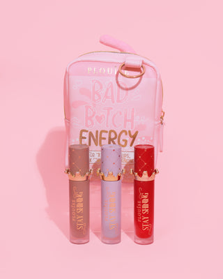 Gloss Boss Stay Shining Lip Oil Trio & Bag