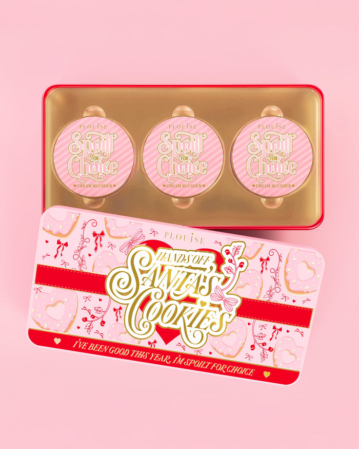 Santas Cookies Zkažené pro výběr Blush Plechovka