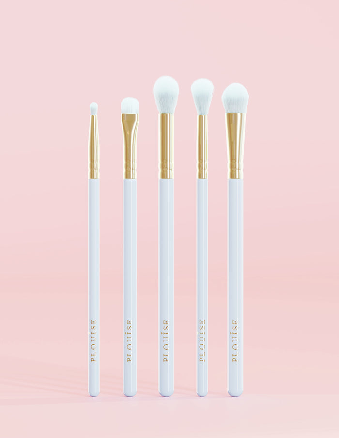 Conjunto de pincéis para olhos azuis de 5 peças Flawless Flakes