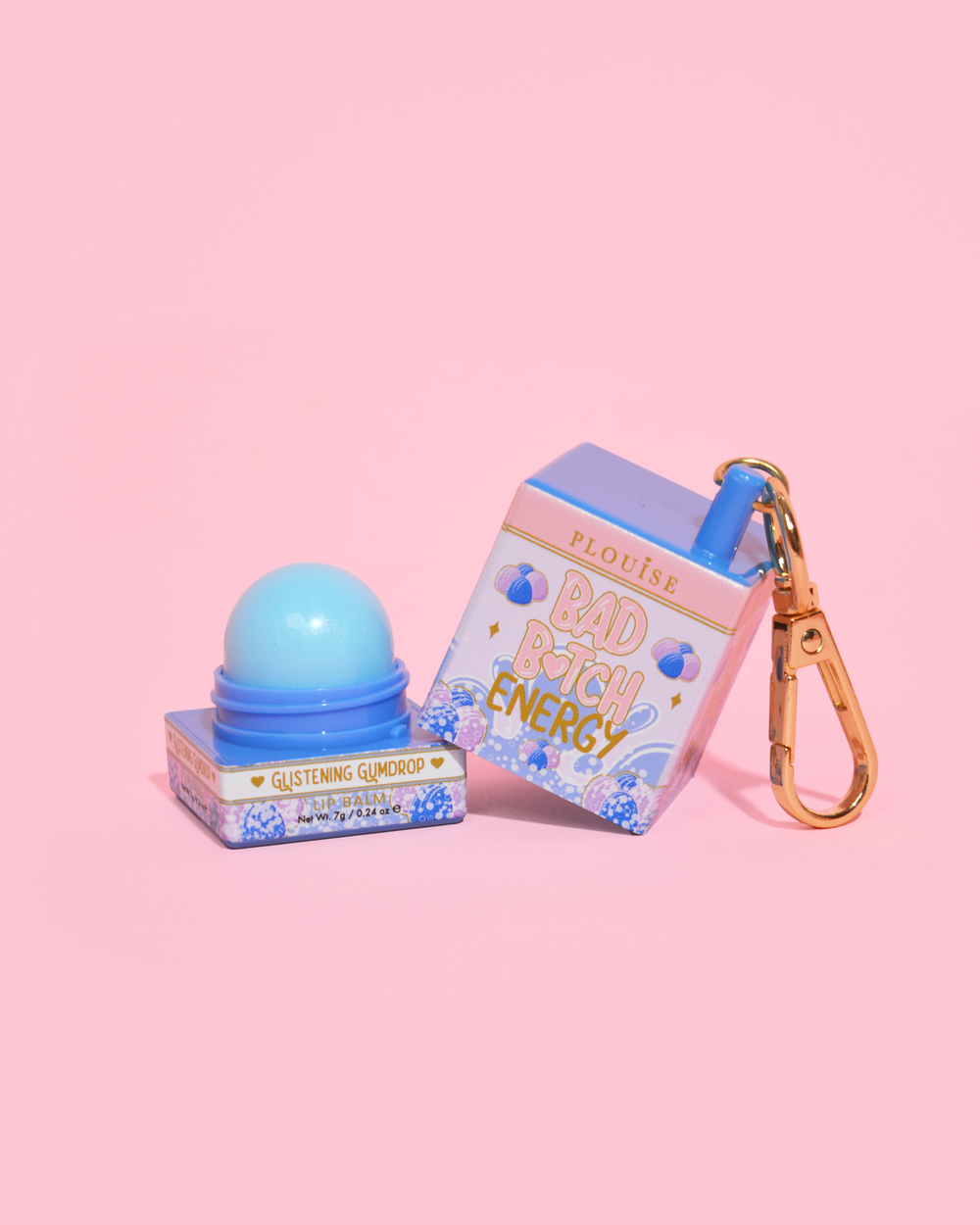 Bad Bitch Energy Keychain Lip Balm