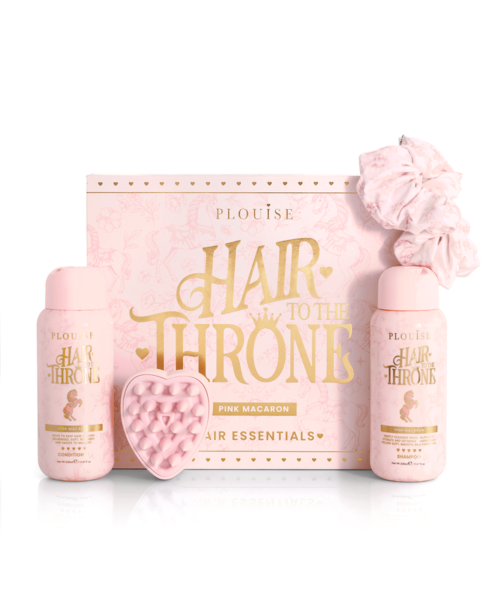 Hair To The Throne Pink Macaroon set za njegu kose