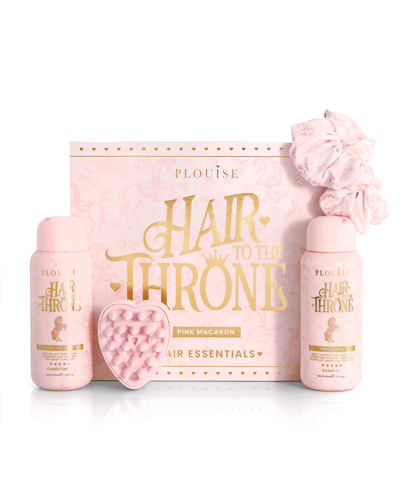 Hair To The Throne Pink Macaroon set za njegu kose