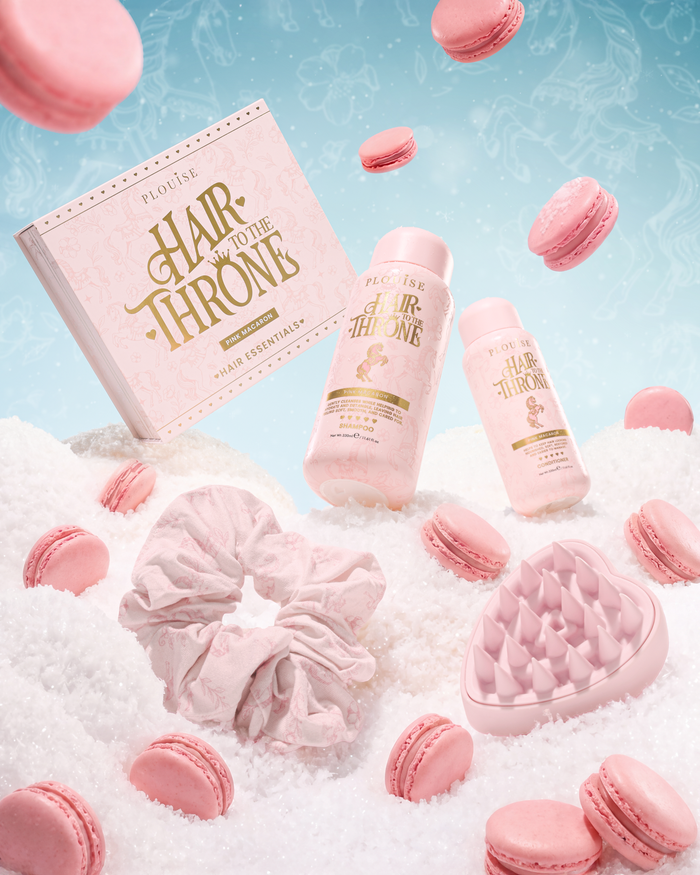 Hair To The Throne Pink Macaroon set za njegu kose
