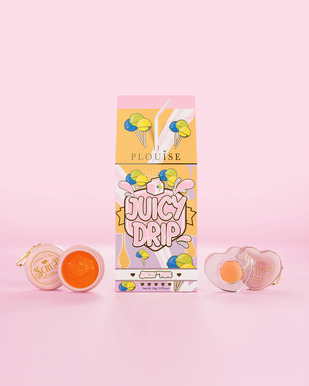 Juicy Drip Lip Scrub & Lipmasker Duo