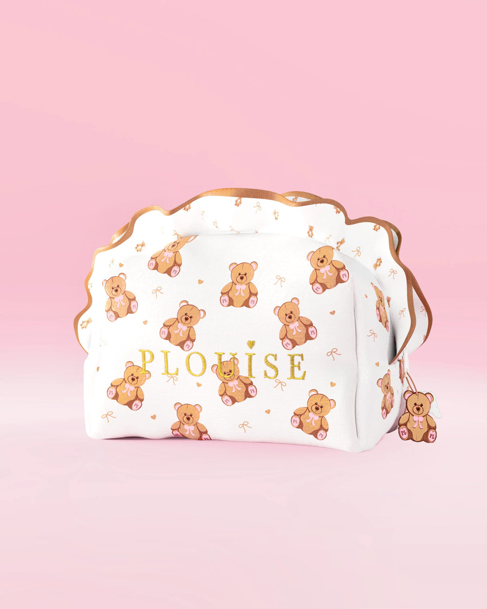 Ensemble sac et soins du corps Teddy Touch grand imprimé - PRÉCOMMANDE