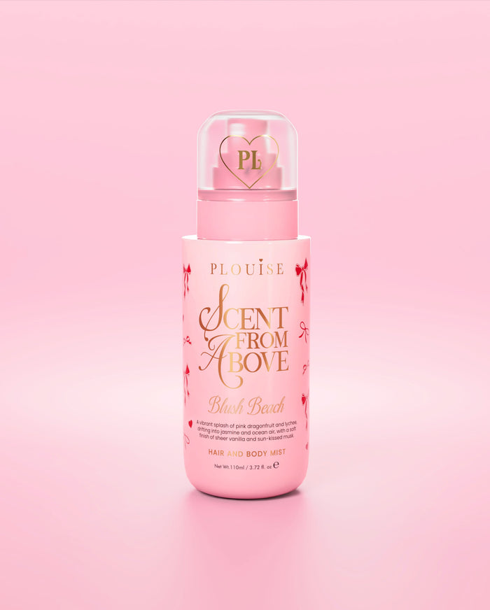 Ροζ μπουκάλι P.Louise 'Scent From Above' μαλλιά και body mist σε ρουζ άρωμα παραλίας