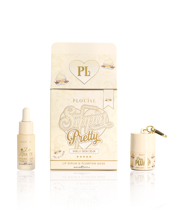 The Carousel Carry 7-Piece Beauty Gift Set - Vanilla Snow Cream