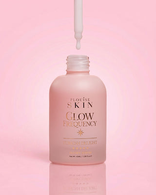 P.Louise Glow Frequency Glowy Serum Turkish Delight Bottle