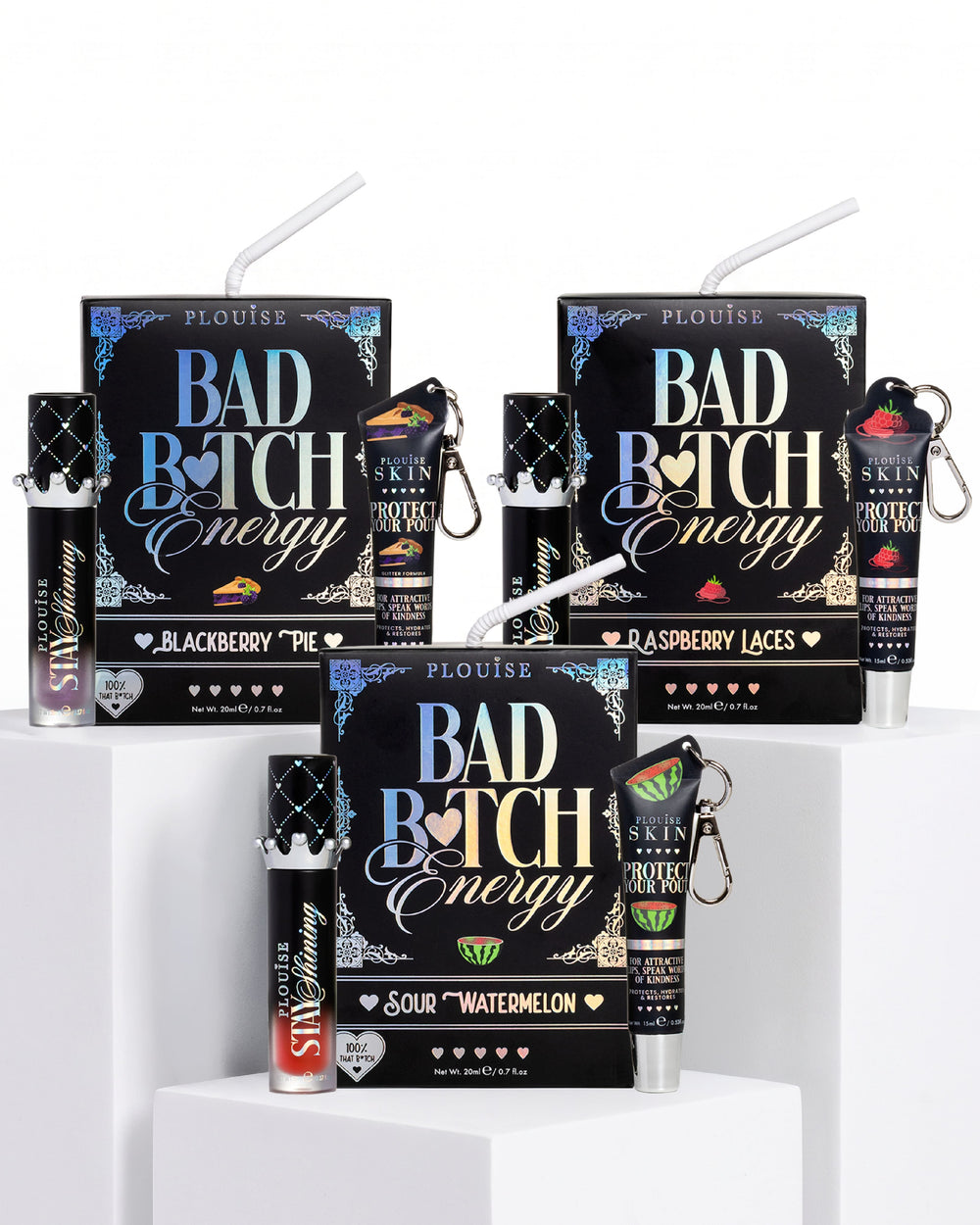 Trío de labios energéticos Halloween Bad Bitch