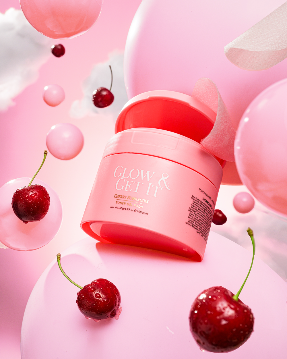 Tampons de gel tonique PDRN Vegan P.Louise