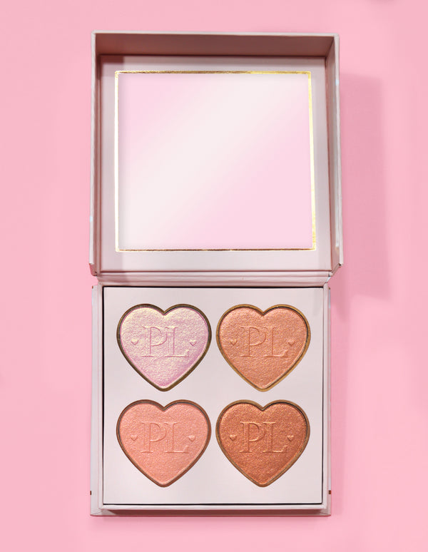 P.Louise Sugar & Spice Quad Highlighter Palette