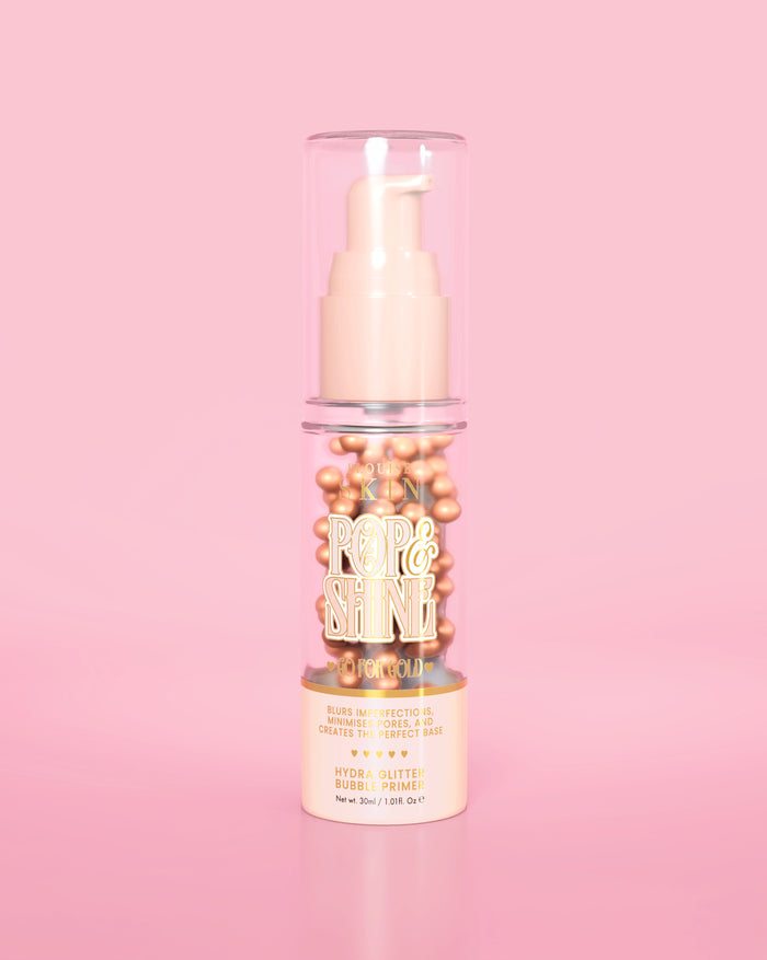 Primer bolha com brilho Pop & Shine