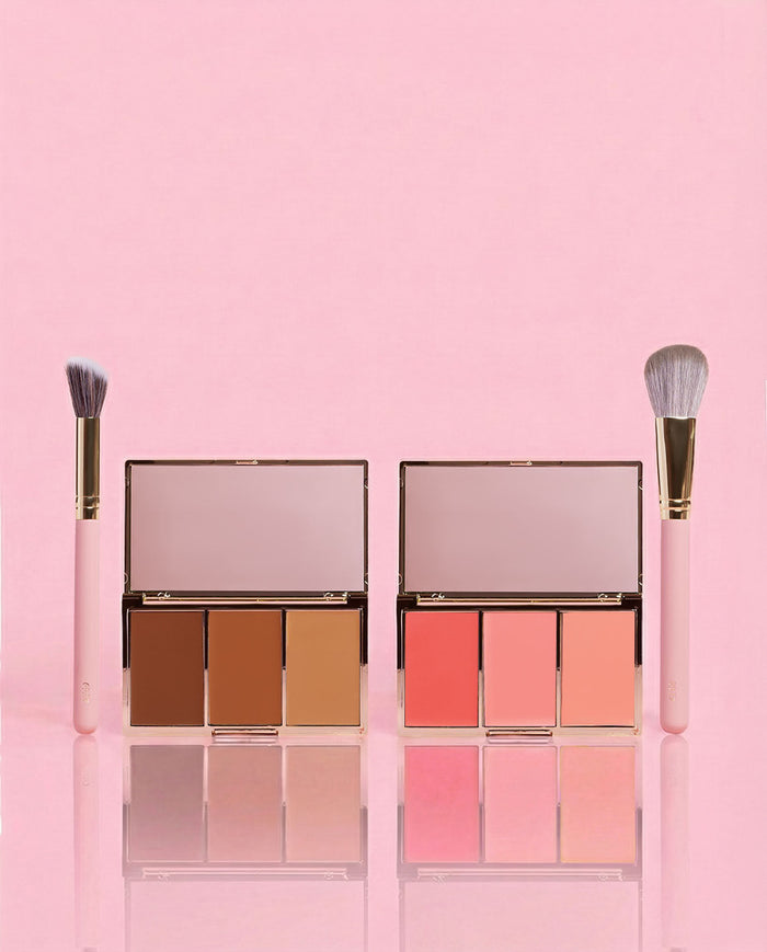 Pacote de Blush e Bronzer Cartas de Amor