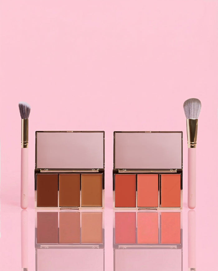 Pacote de Blush e Bronzer Cartas de Amor