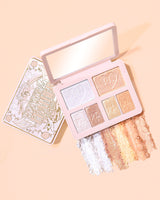 P.Louise Whatever The Feather παλέτα shimmer topper για μάτια και πρόσωπο με δείγματα