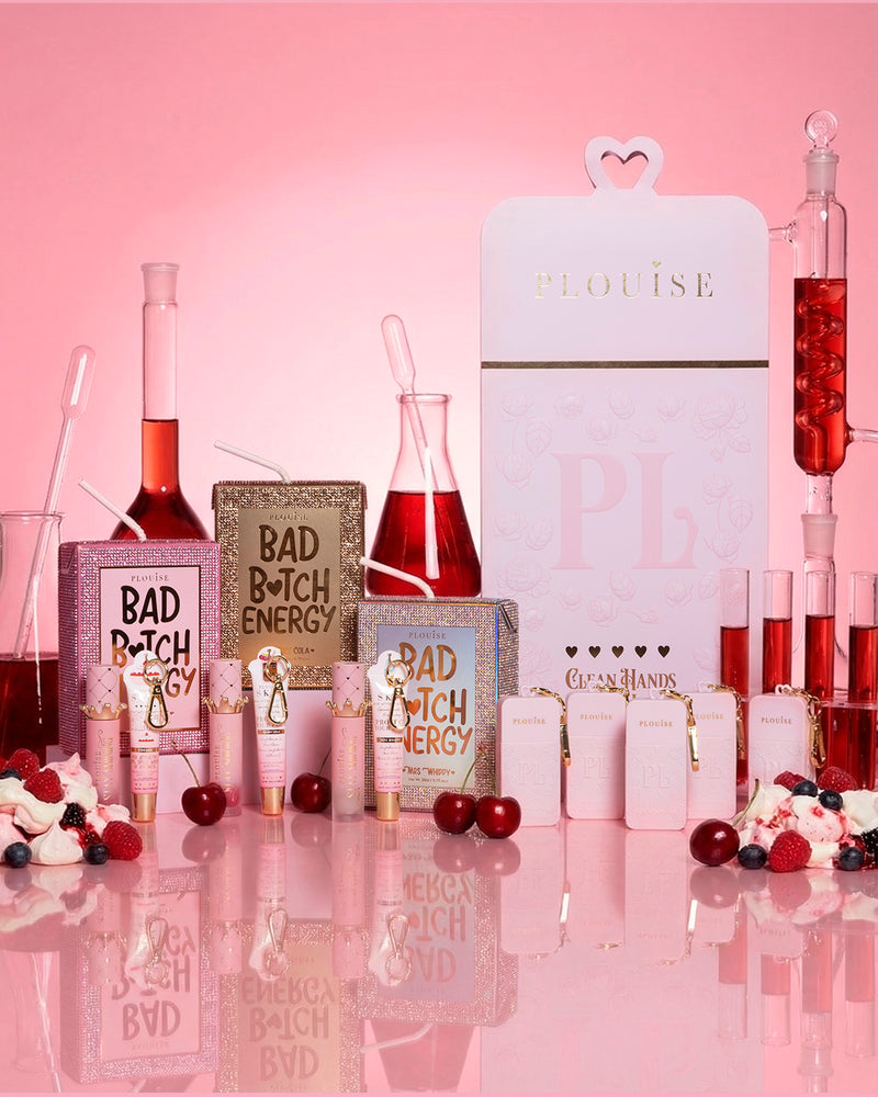 Crystal Lip Trio & Hand Sanitiser Spray PR Gift Set