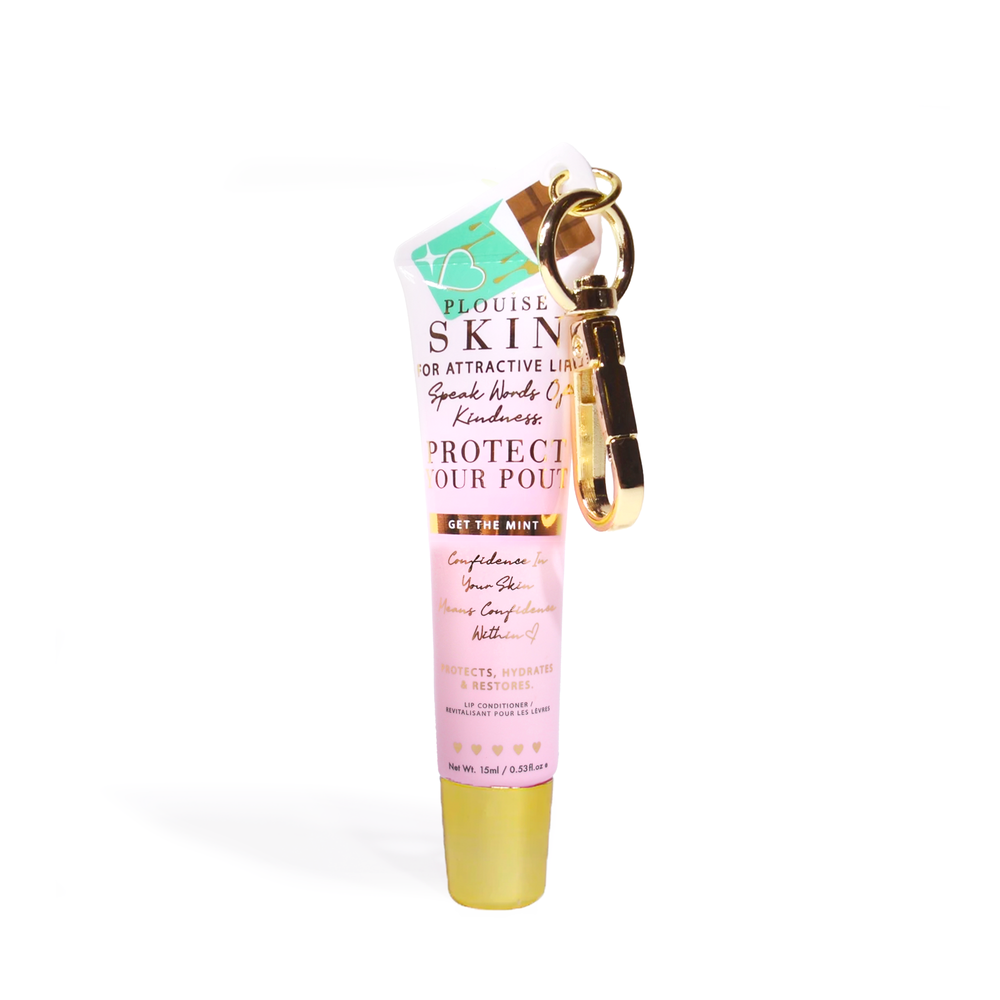 Chraňte svůj Pout Keychain Lip Conditioner